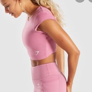 Gymshark Dreamy Cap Sleeve Crop Top